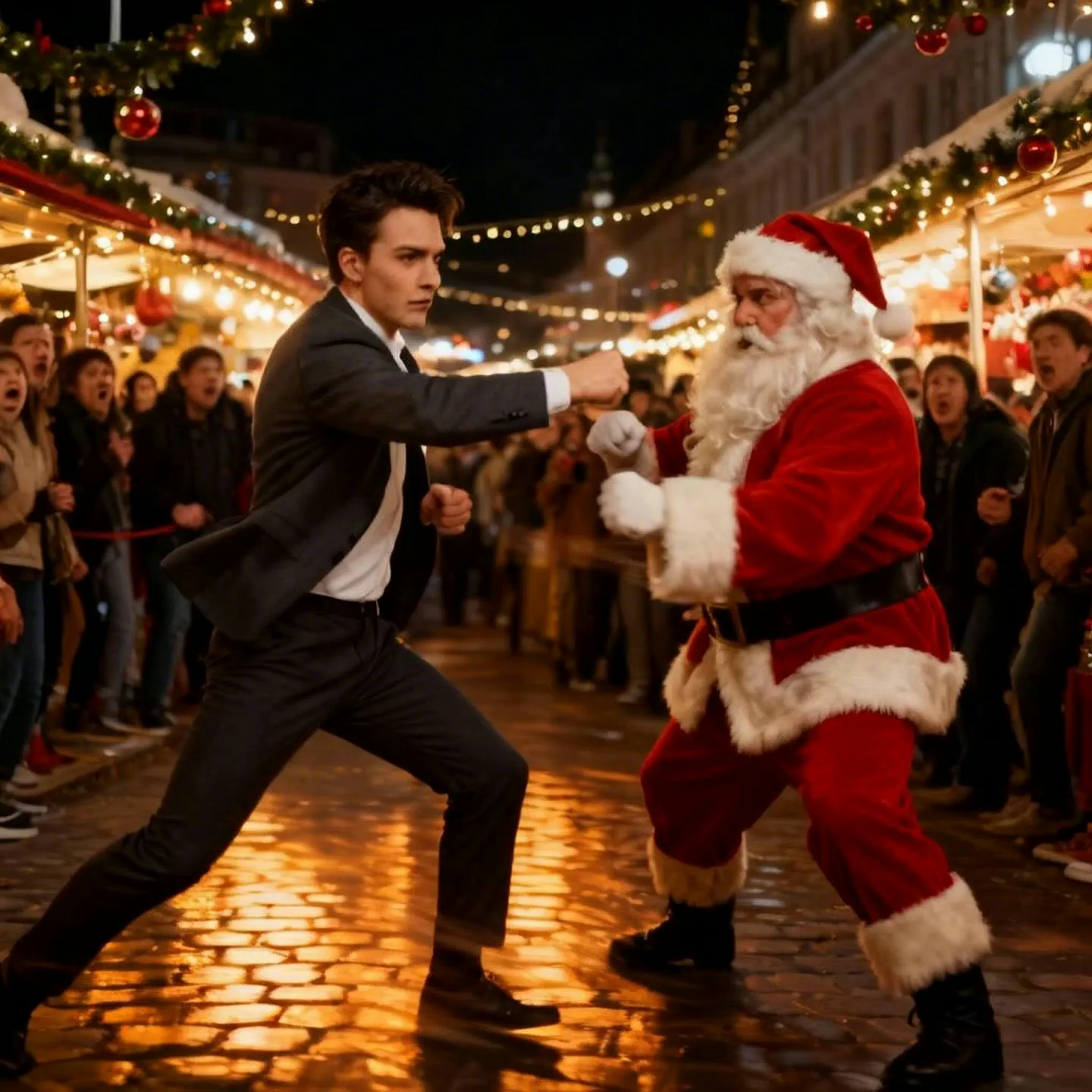 Fight With Santa