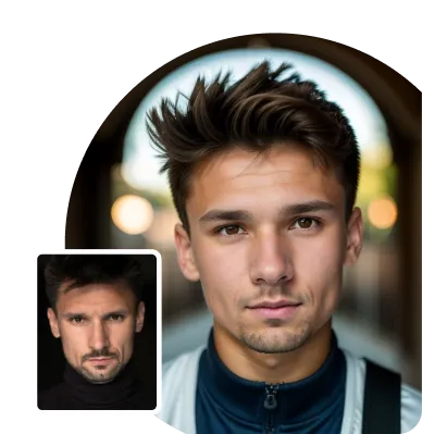 featureRealistic Face Transformation