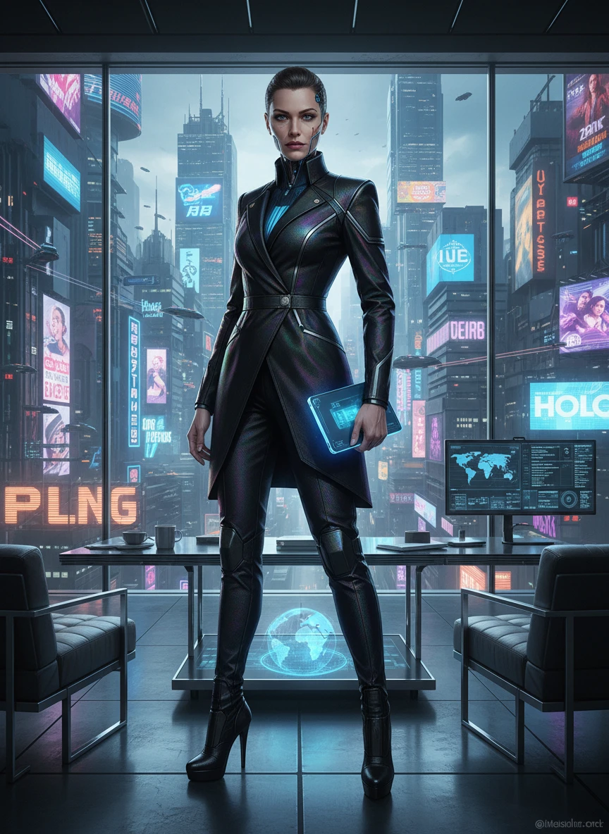 Corporate Cyborg Executive