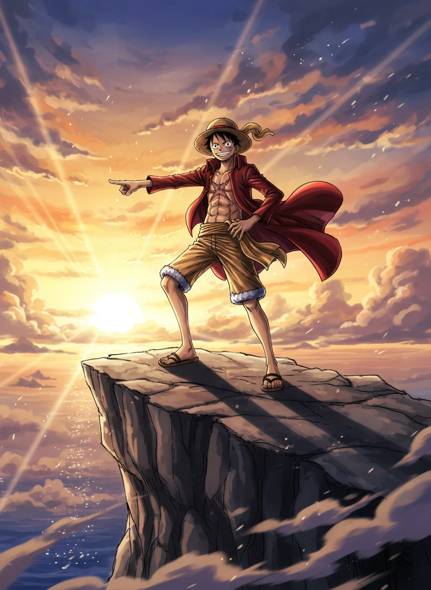 Monkey D Luffy Art Generator