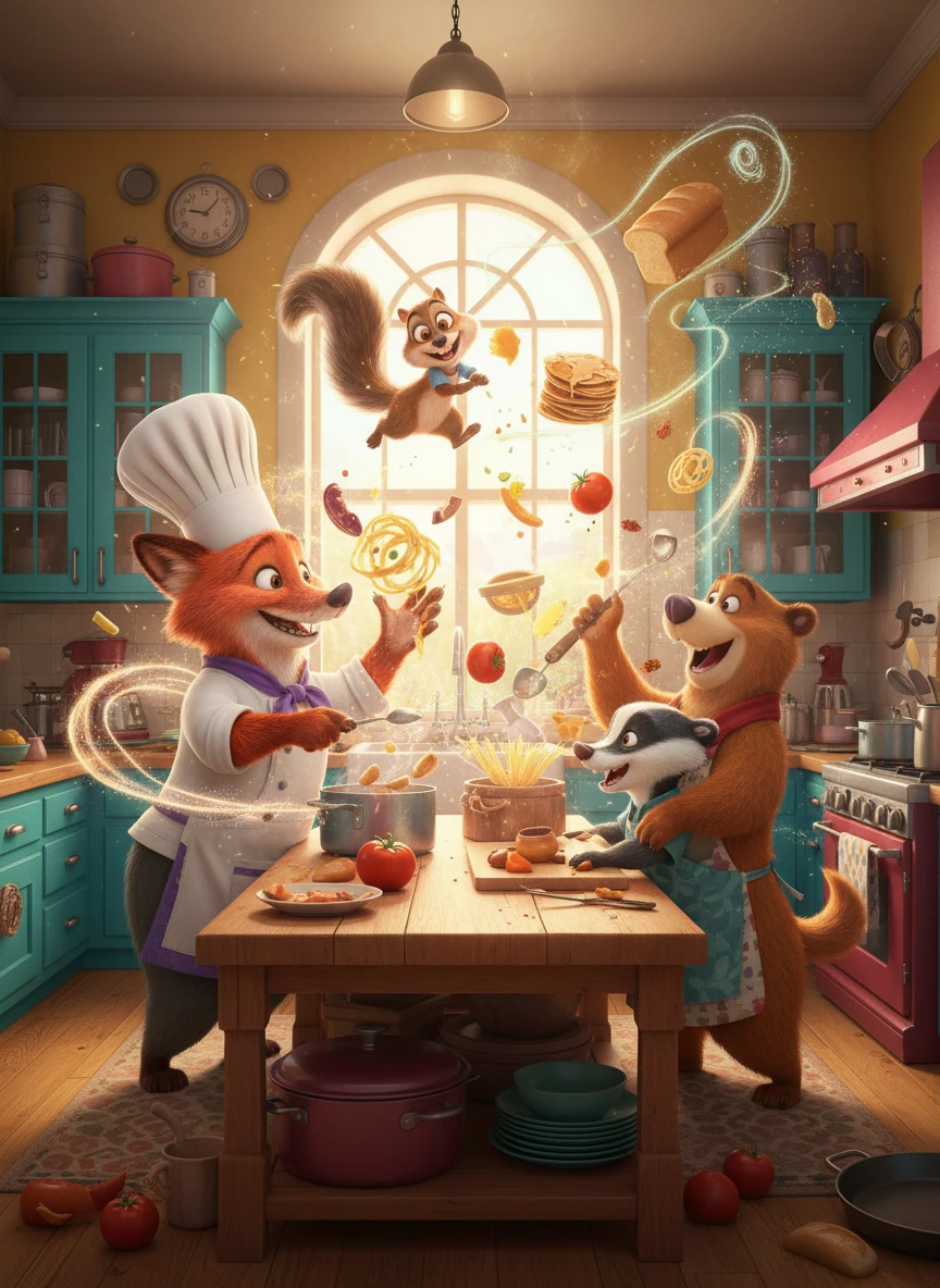 Magical Kitchen Chaos