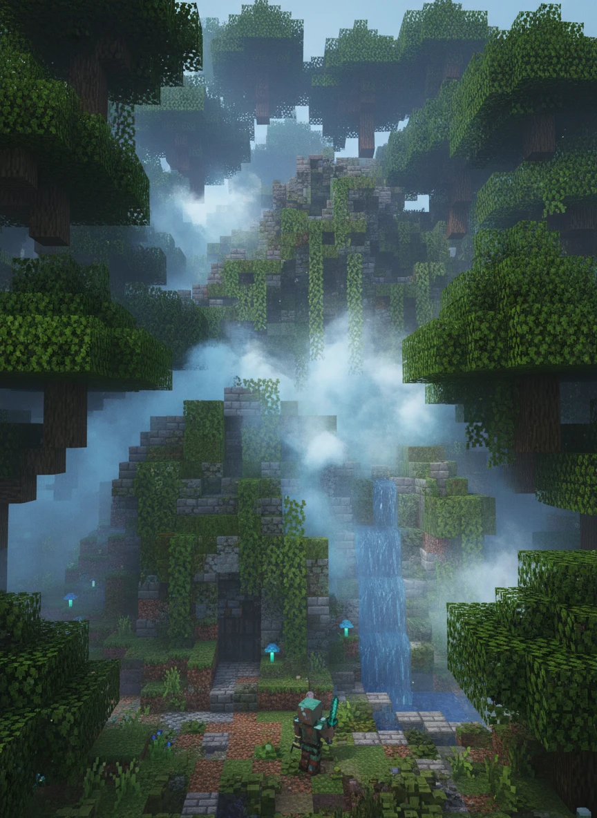 Mystical Forest Ruins