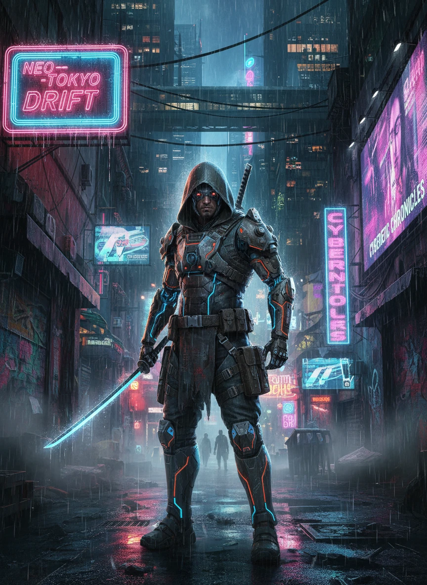 Neon Street Samurai