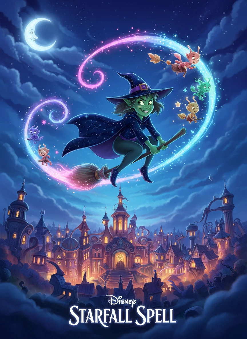 Nighttime Witch Flight