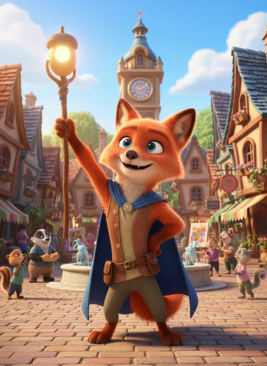 Playful Animal Protagonist