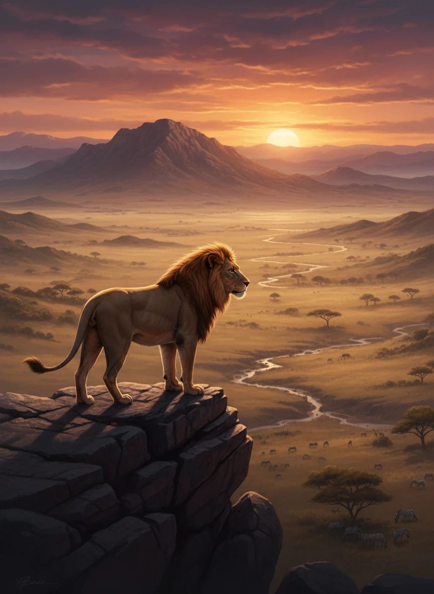 Protective Lion Parent