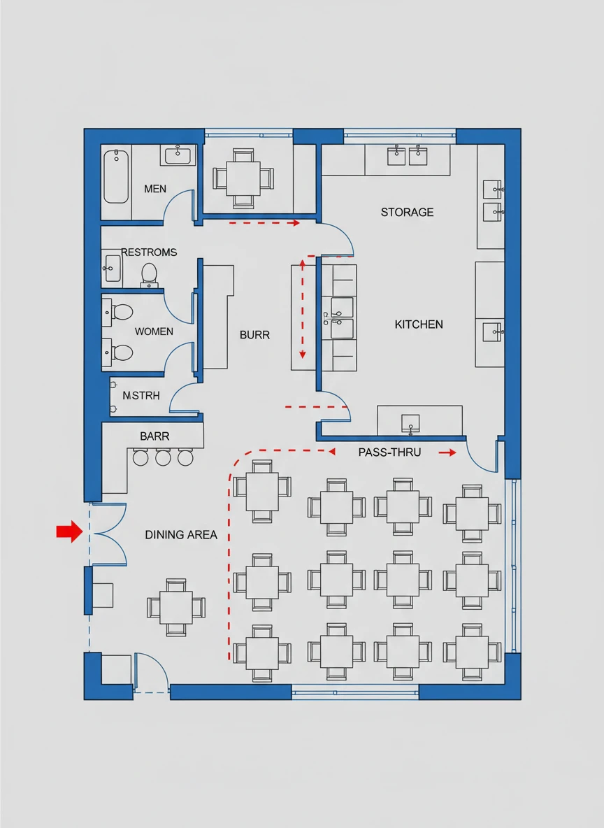 Restaurant Floor Plan