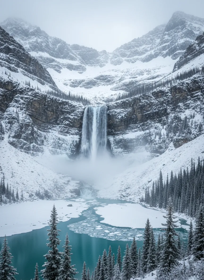 snowmelt_mountain_waterfall